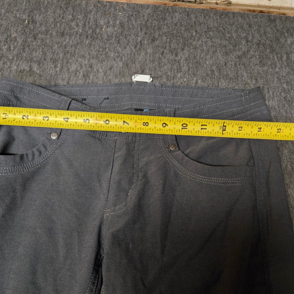KUHL Trekr Straight Leg Hiking Pants Womens Size 2 Regular Gray Outdoor 6235 - Picture 3 of 10